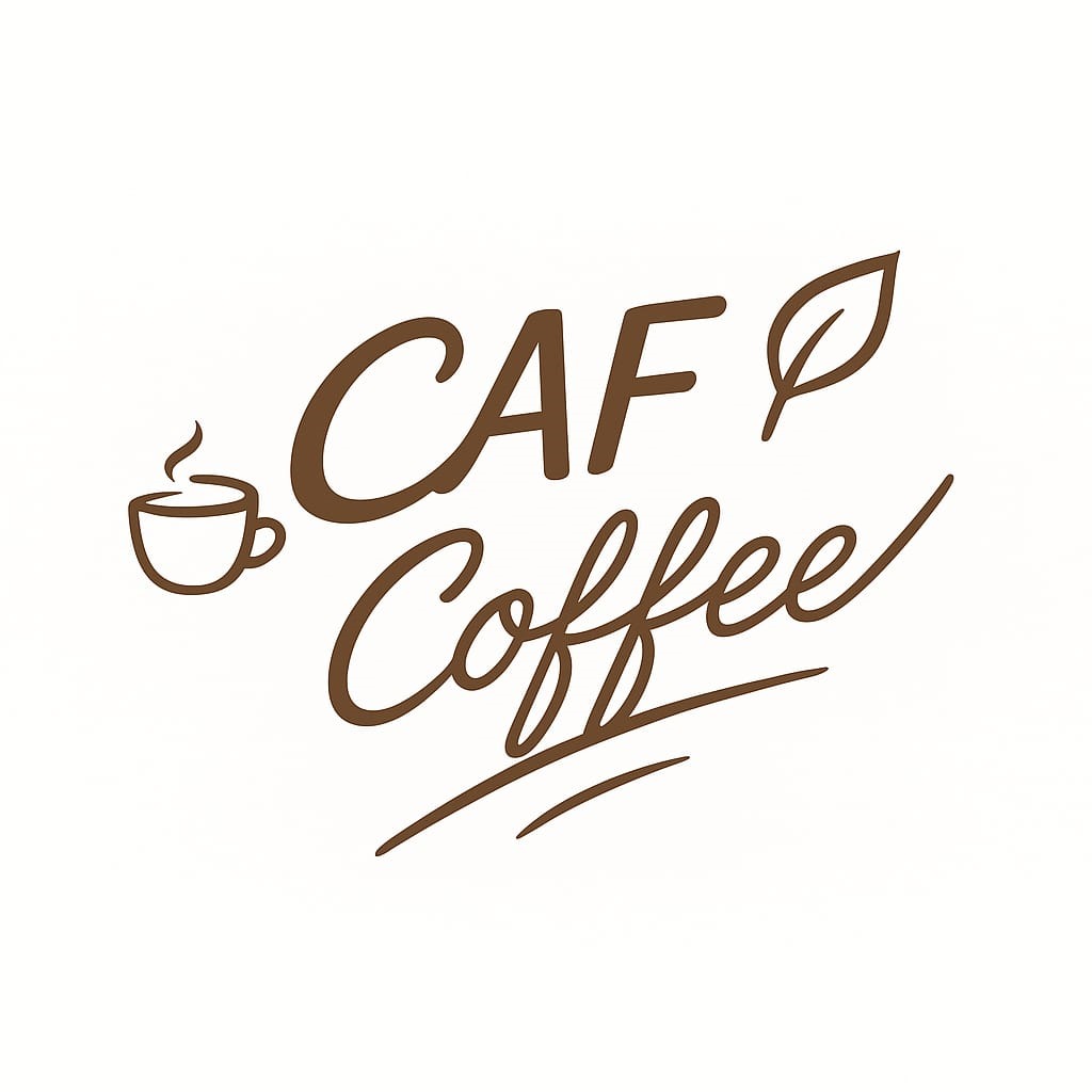 Caf Coffee Logo